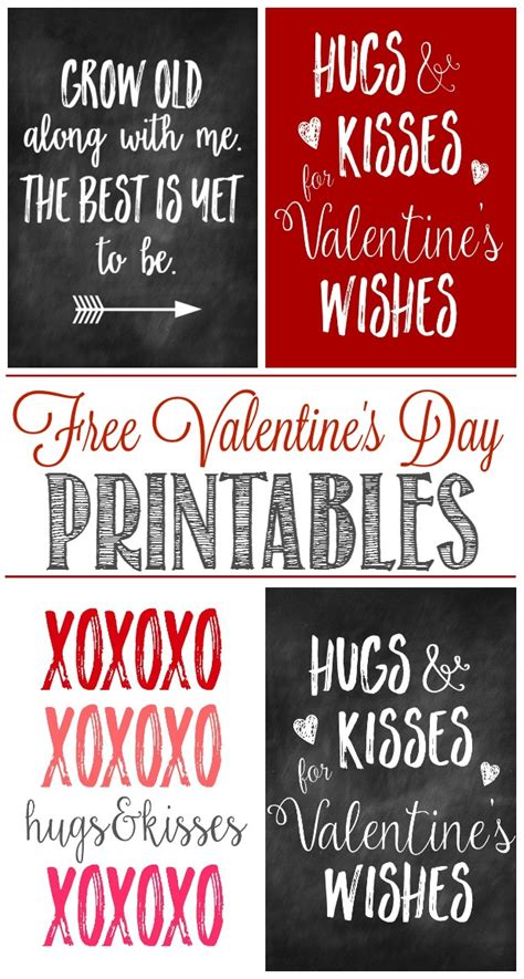 Free Printable Valentine Quotes